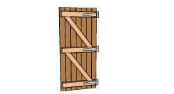 WOODEN SHED DOOR DESIGNS PLANS STEEL STREW HOME PLANS