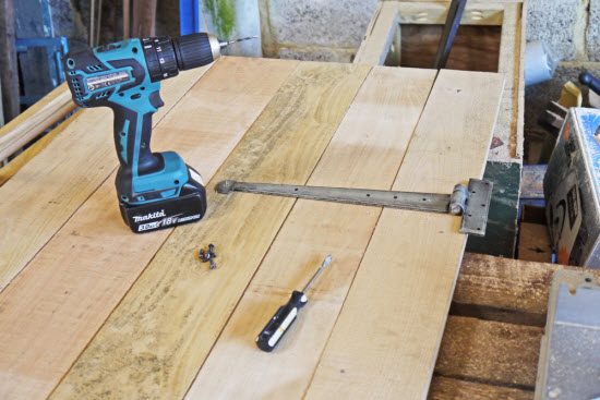 building a shed door