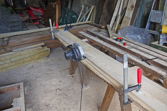 building a shed door