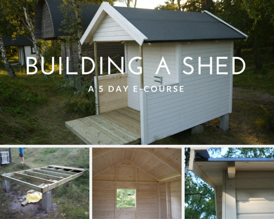 A Shed Building Course To Get You Started With Your Shed 