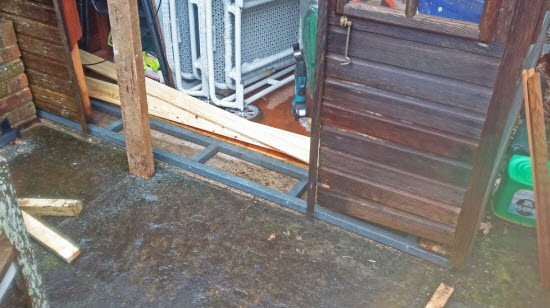 Replace Rotten Shed Floor Doityourself Com