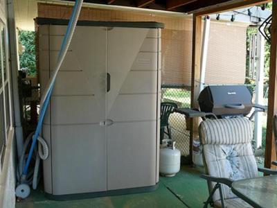 Rubbermaid shed what you get and could do with 