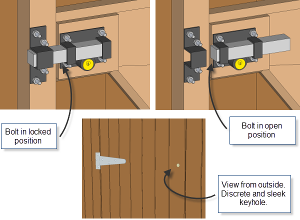 shed padlock
